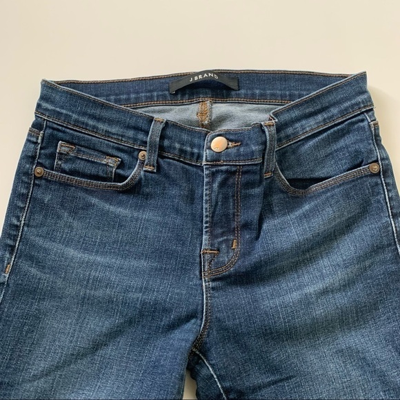 J Brand Skinny Leg Dark Vintage Wash Jeans Size 26 - Picture 3 of 7